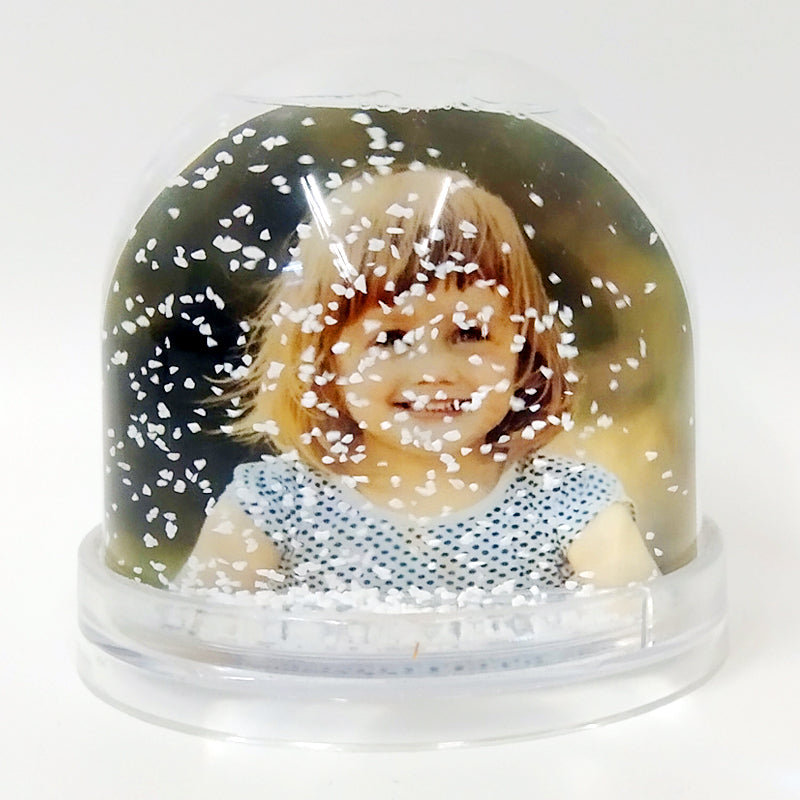 Bola de Nieve personalizada con fotos