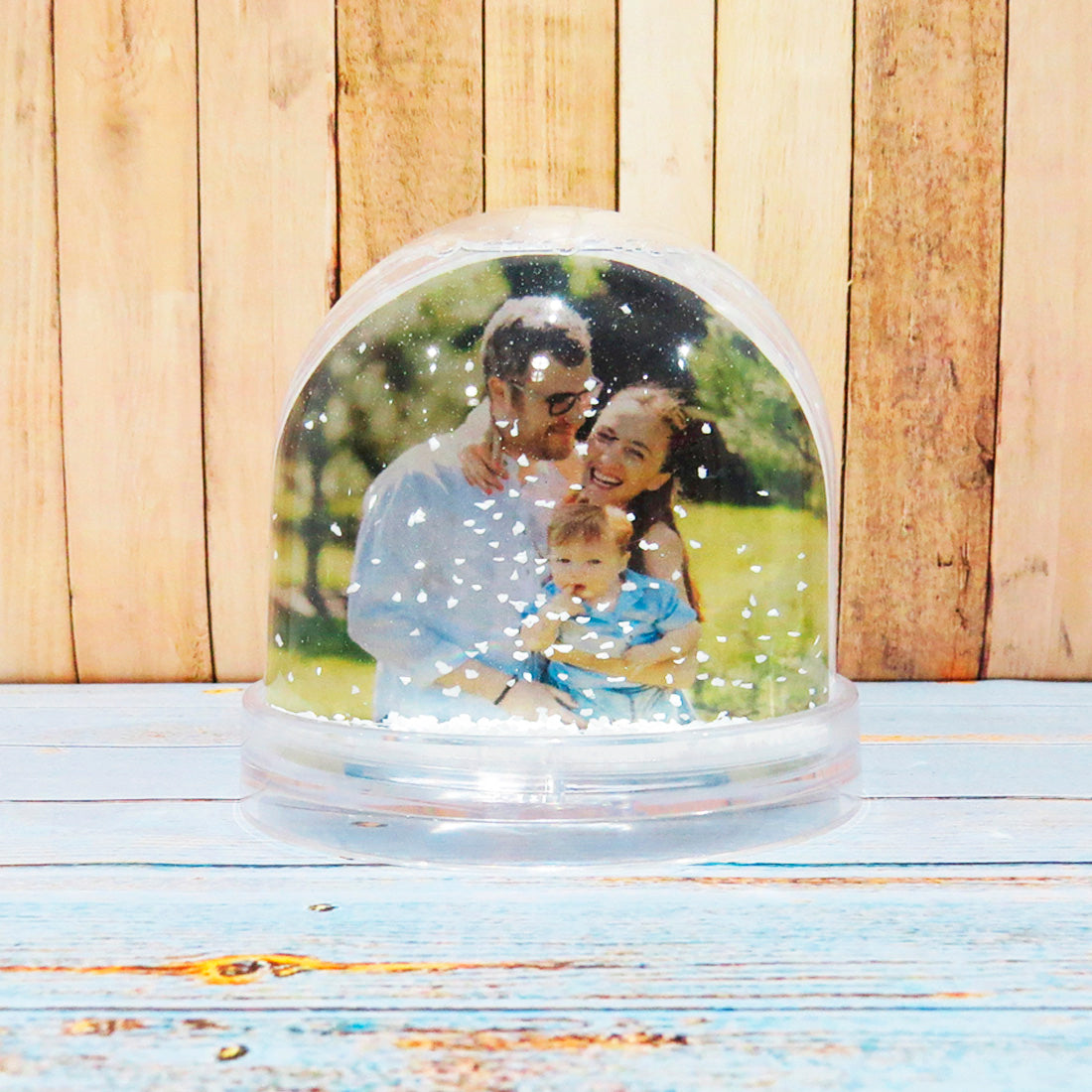 Bola de Nieve personalizada con fotos