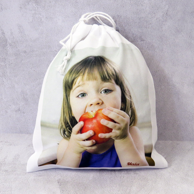Bolsa de Merienda personalizada con foto