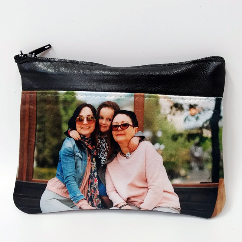 Monedero Piel personalizado con foto