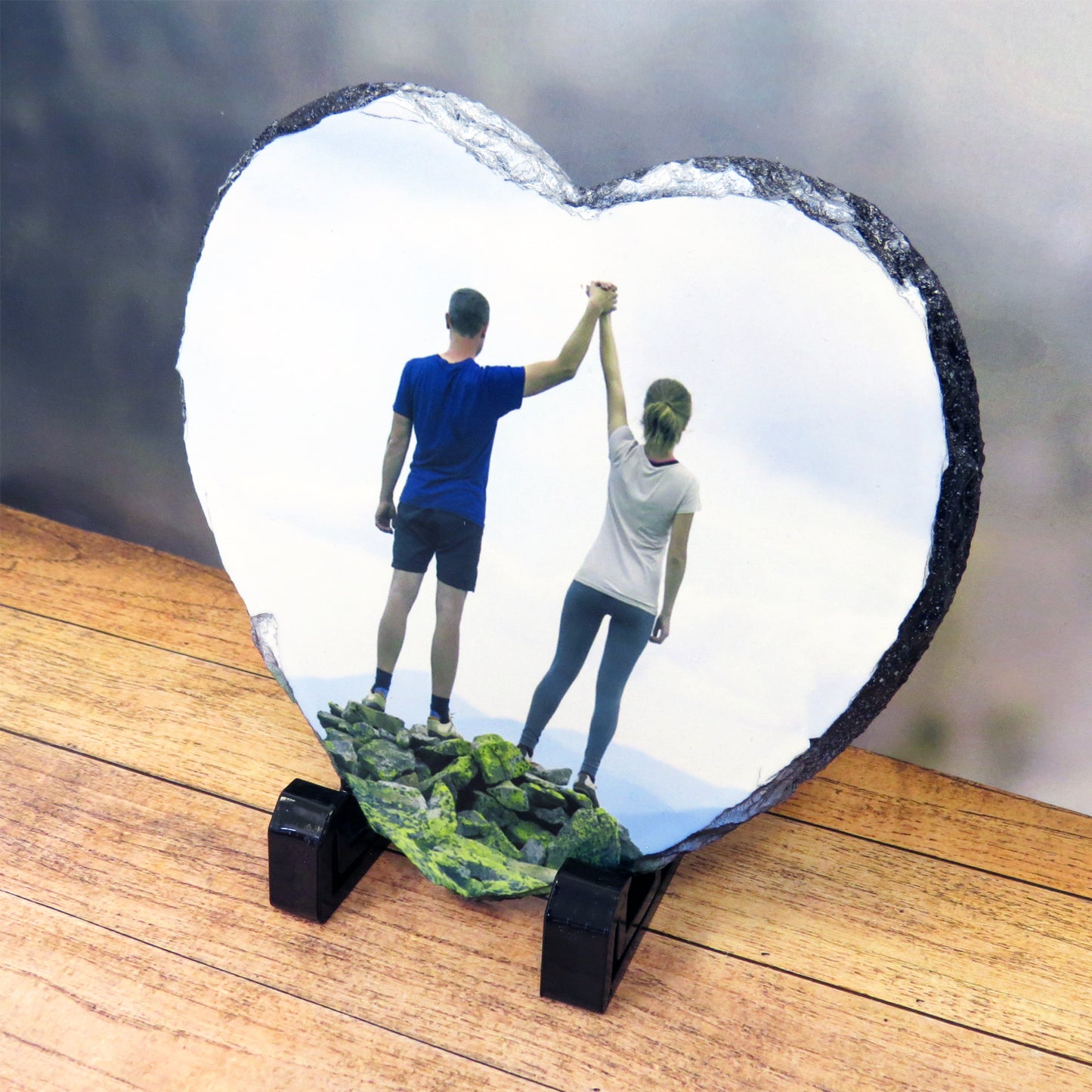 Pizarra con forma de Corazon personalizada