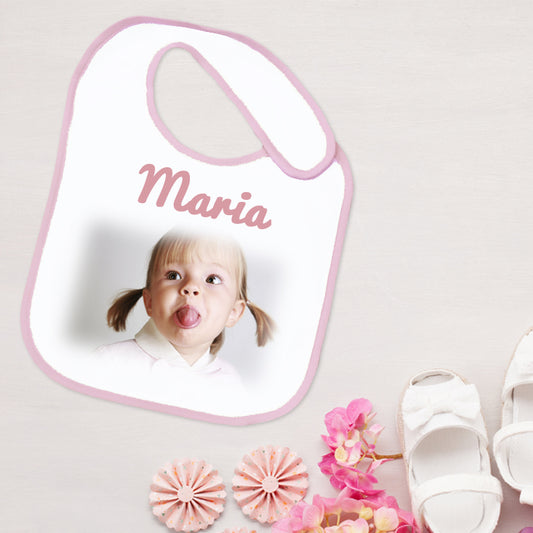 Babero personalizado con fotos