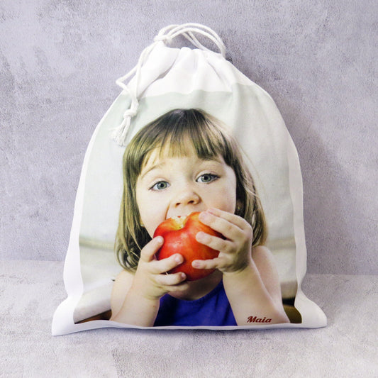 Bolsa de Merienda personalizada con foto