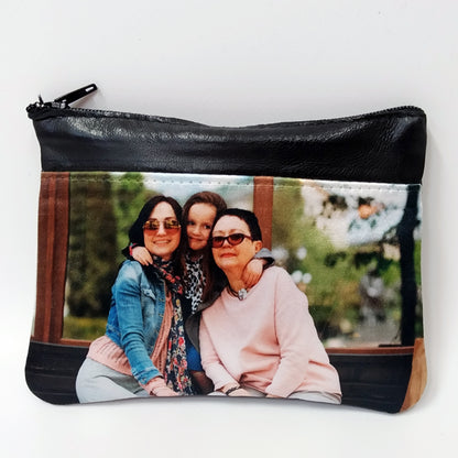 Monedero Piel personalizado con foto