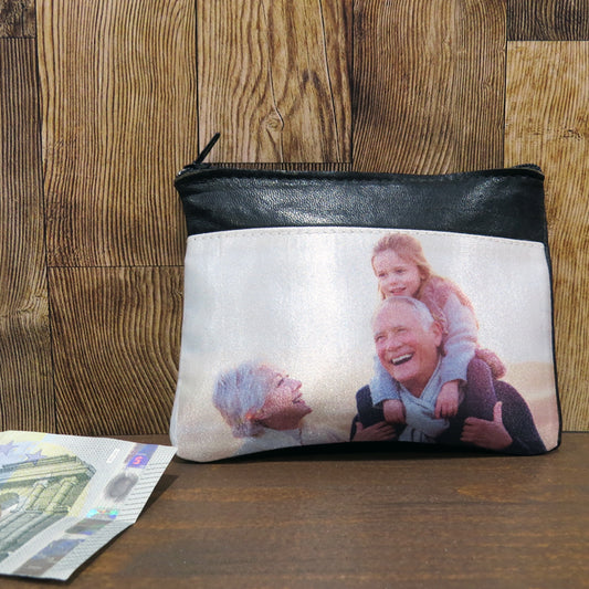 Monedero Piel personalizado con foto