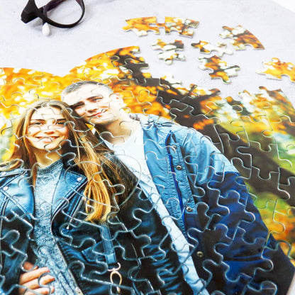 Puzzle de Corazón Personalizado con tus Fotos