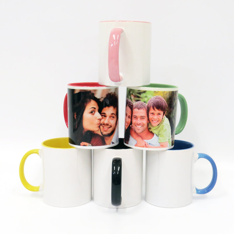 Taza de color personalizada