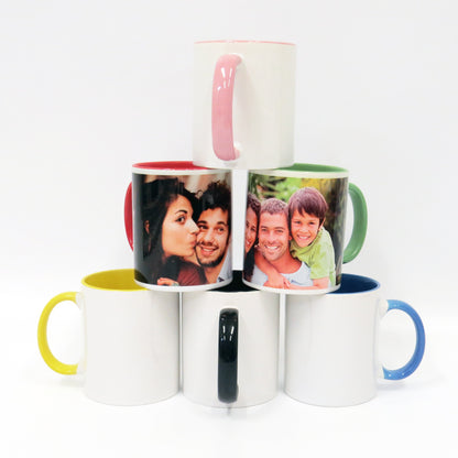 Taza de color personalizada