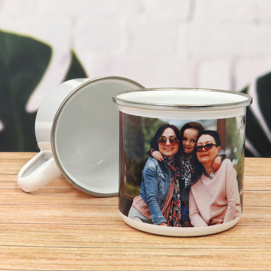 Taza Vintage personalizada con fotos